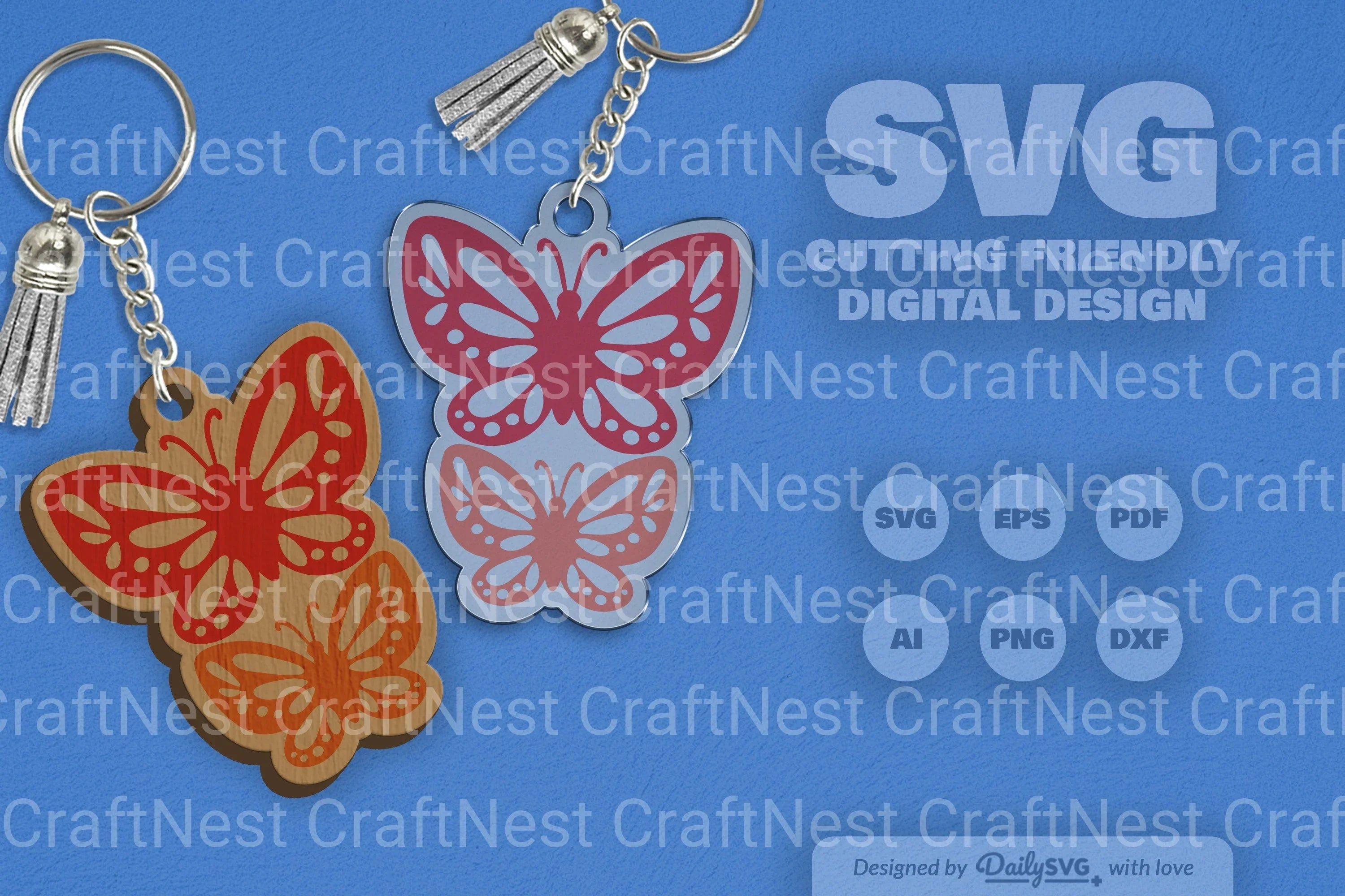 Butterfly SVG Bundle for Crafting