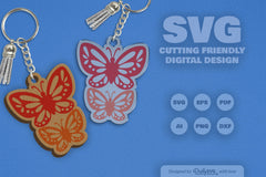 Butterfly SVG Bundle for Crafting 2 - CraftNest - Digital Crafting and Art