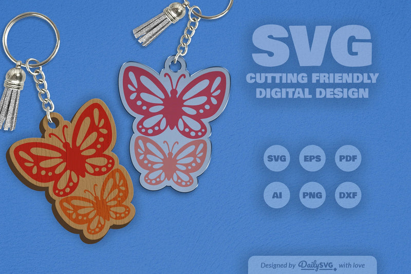 Butterfly SVG Bundle for Crafting 2 - CraftNest - Digital Crafting and Art