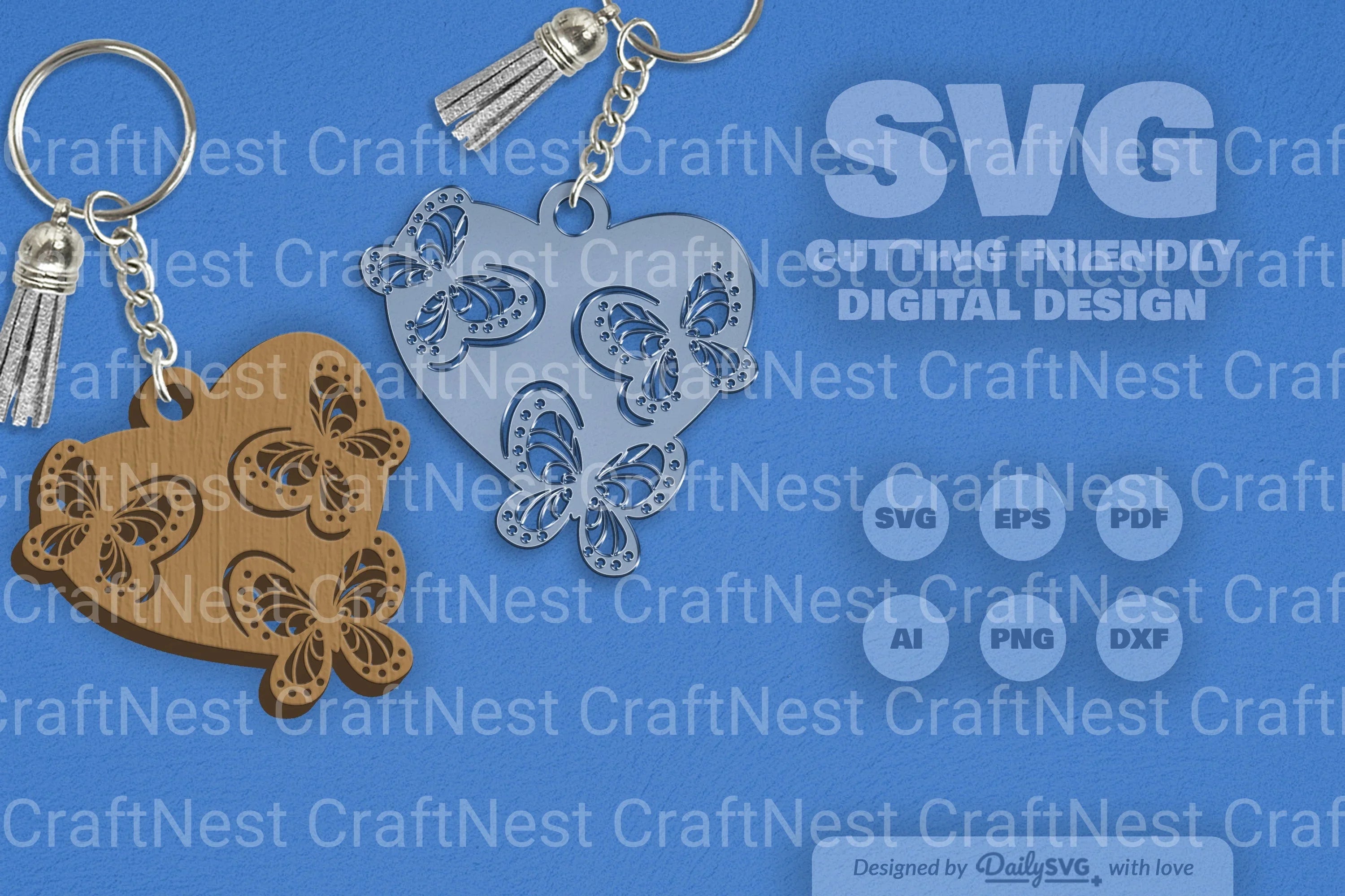 Butterfly SVG Bundle for Crafting