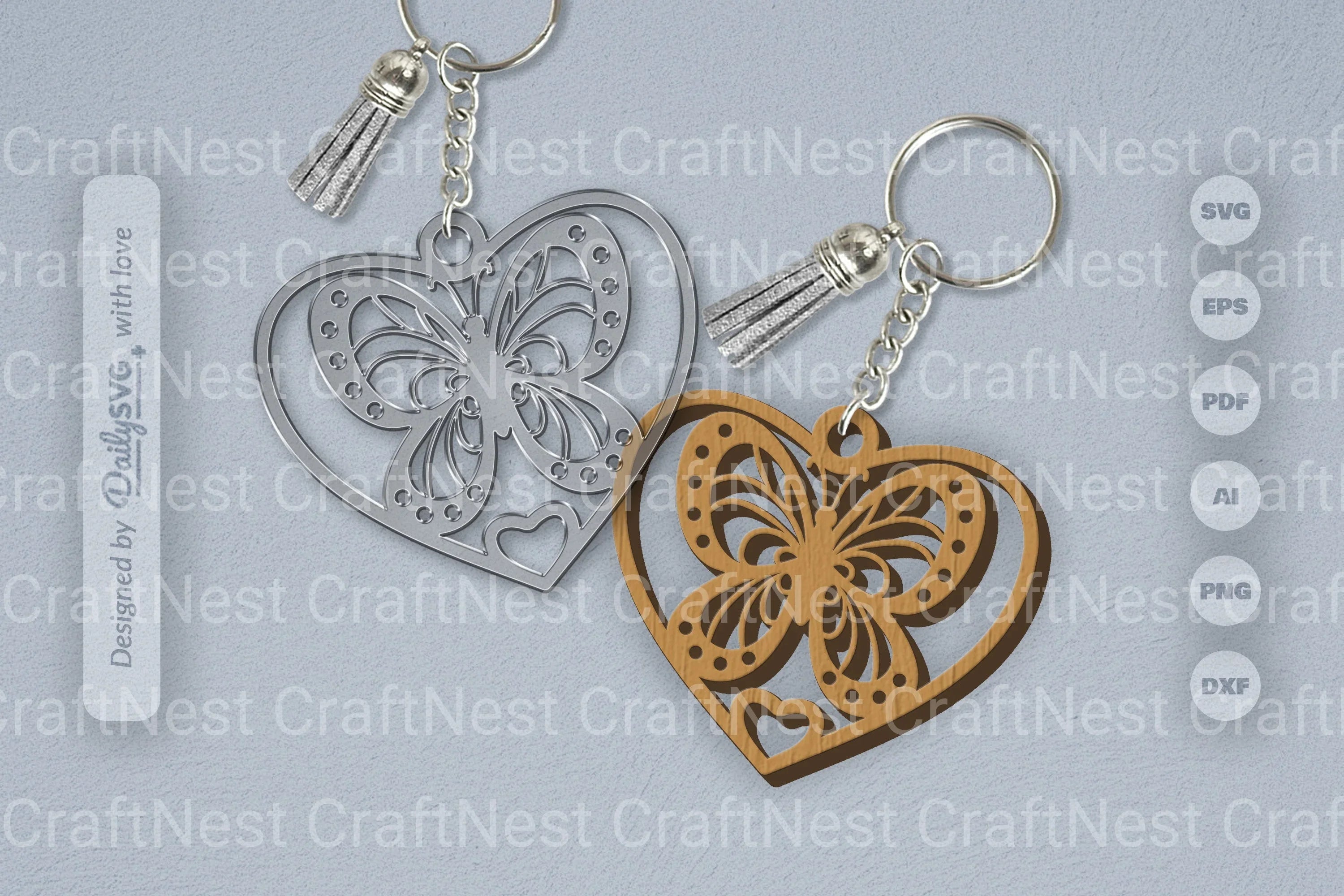 Butterfly SVG Bundle for Crafting