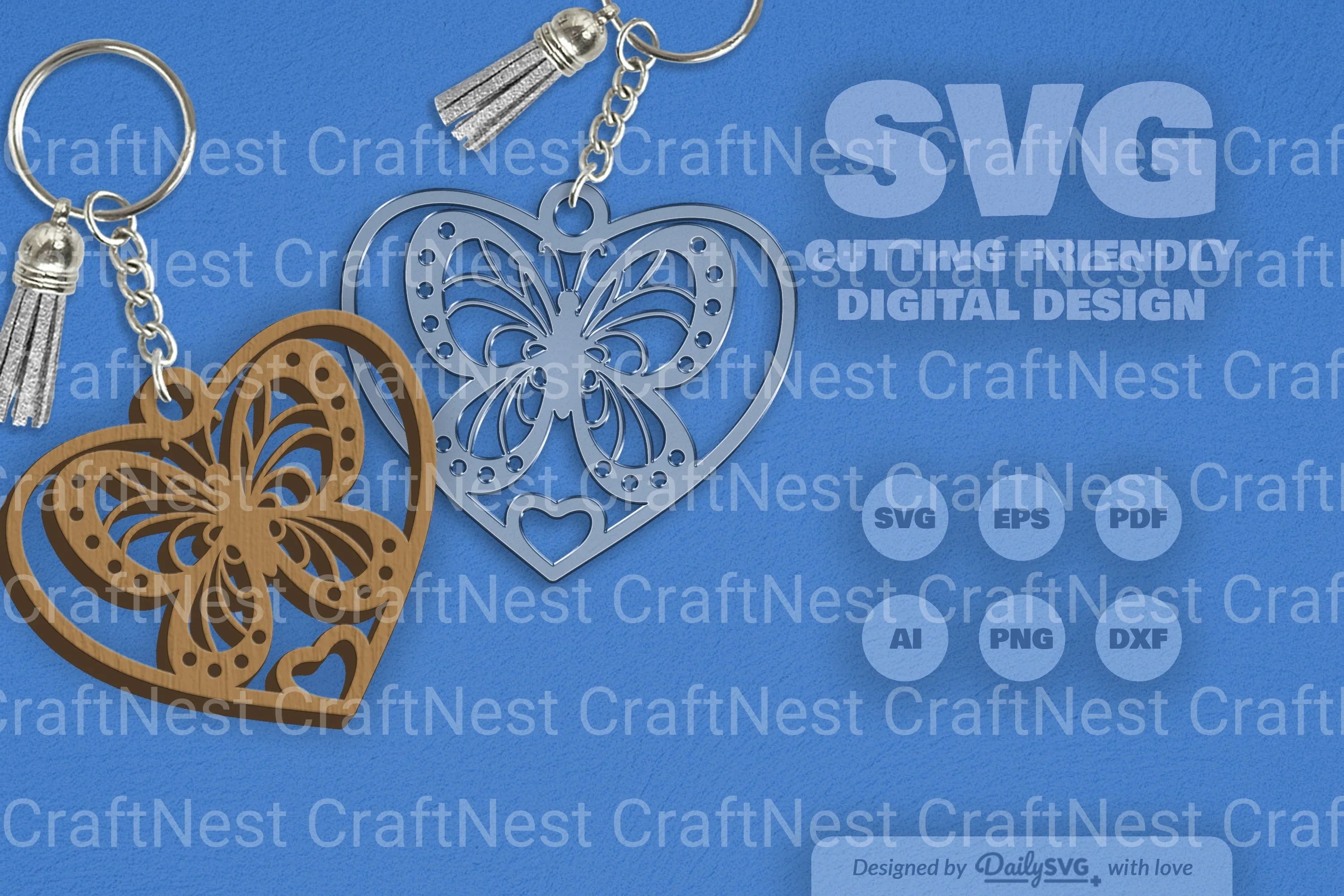 Butterfly SVG Bundle for Crafting
