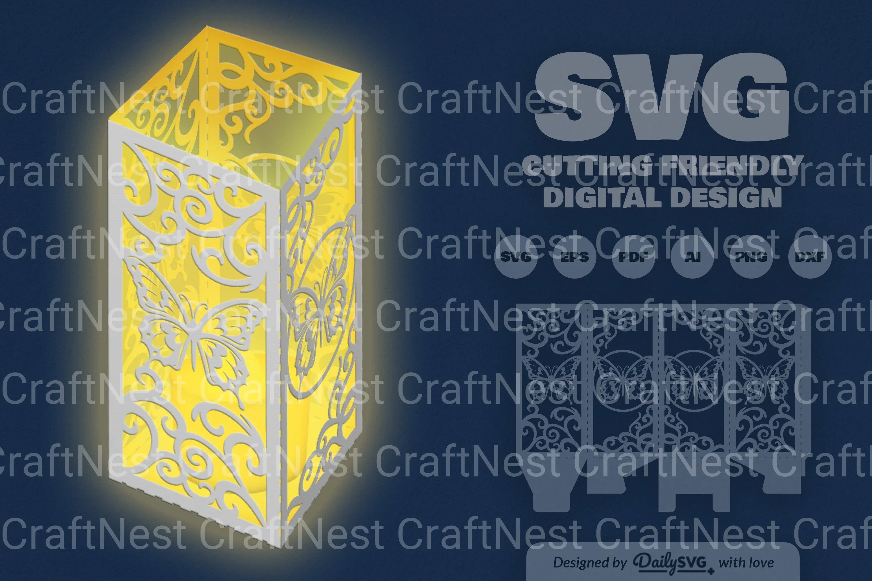 Butterfly Cut SVG Bundle for Stylish Hair Transformation 2 - CraftNest - Digital Crafting and Art