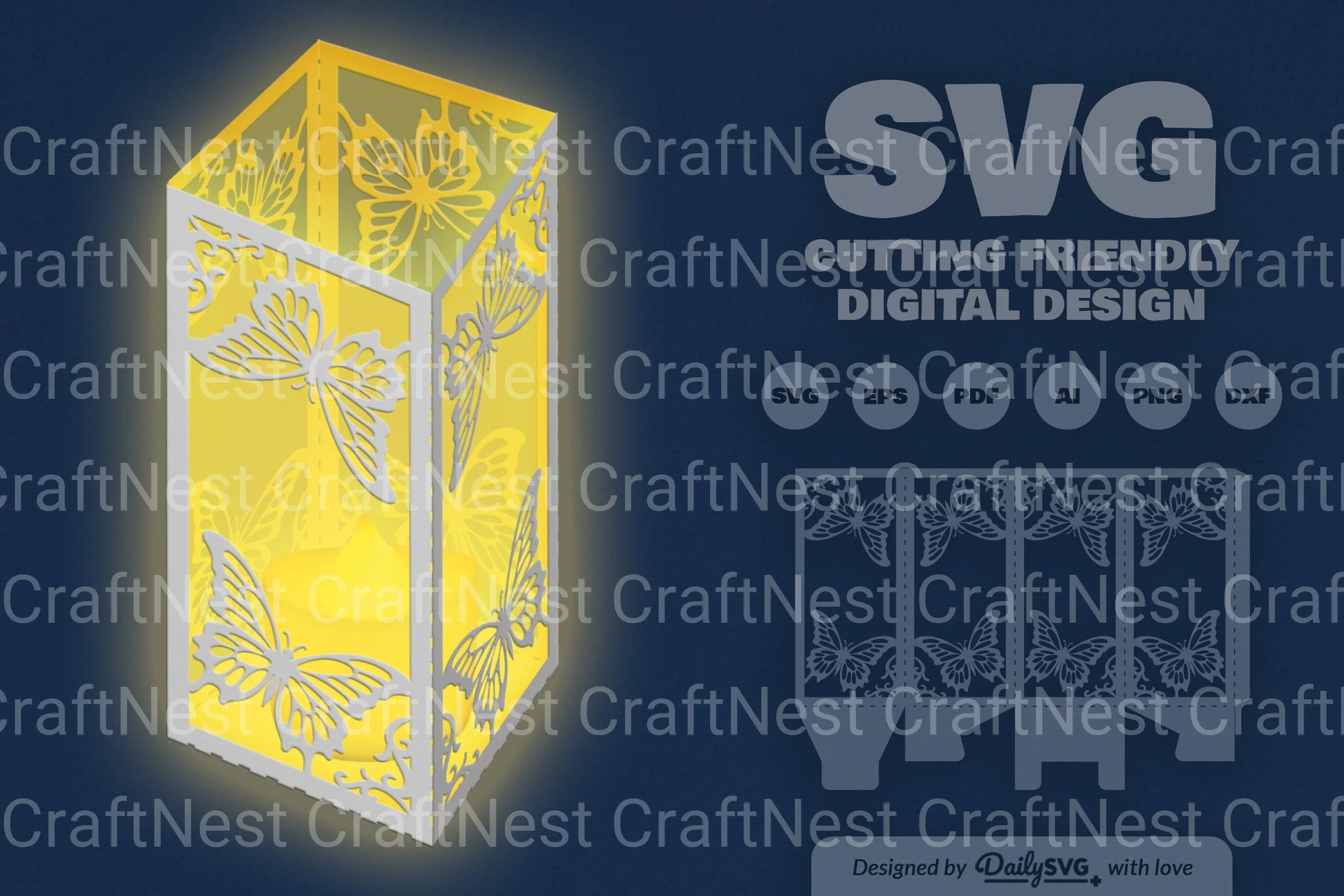 Butterfly Cut SVG Bundle for Stylish Hair Transformations - CraftNest - Digital Crafting and Art