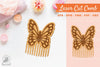 Butterfly Laser Cut Comb Clipart Bundle