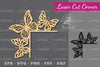 Butterfly Laser Cut Corner Clipart Bundle