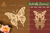 Butterfly Laser Cut Decoration Clipart Bundle