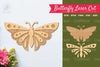 Butterfly Laser Cut Decoration Clipart Bundle