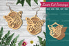 Butterfly Laser Cut Earrings Design Bundle