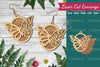 Butterfly Laser Cut Earrings Design Bundle