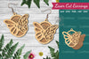 Butterfly Laser Cut Earrings Design Bundle