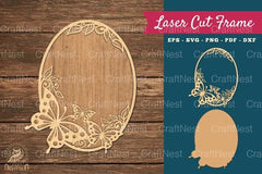 Butterfly Laser Cut Frame Clipart Bundle - CraftNest - Digital Crafting and Art