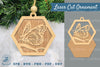 Butterfly Laser Cut Ornament Clipart Bundle