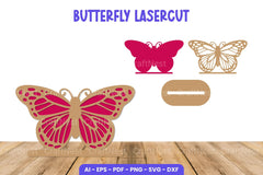 Butterfly Laser Cut SVG Bundle - CraftNest - Digital Crafting and Art