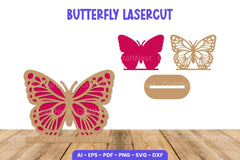 Butterfly Lasercut SVG Bundle - CraftNest - Digital Crafting and Art