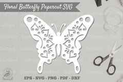 Butterfly Mandala Papercut SVG Bundle - CraftNest - Digital Crafting and Art