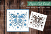 Butterfly Papercut Card SVG Bundle