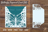 Butterfly Papercut Card Template Bundle