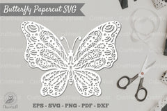 Butterfly Papercut SVG Bundle - CraftNest - Digital Crafting and Art