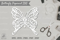 Butterfly Papercut SVG Bundle - CraftNest - Digital Crafting and Art