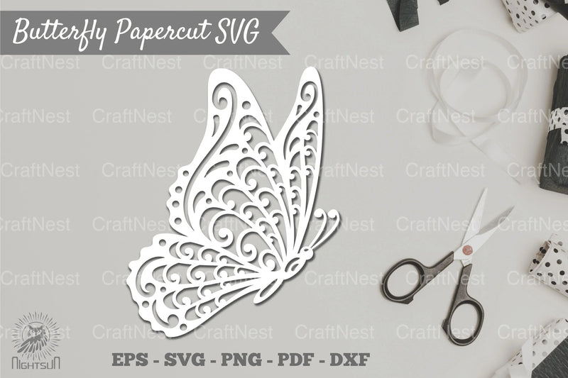 Butterfly Papercut SVG Bundle - CraftNest - Digital Crafting and Art