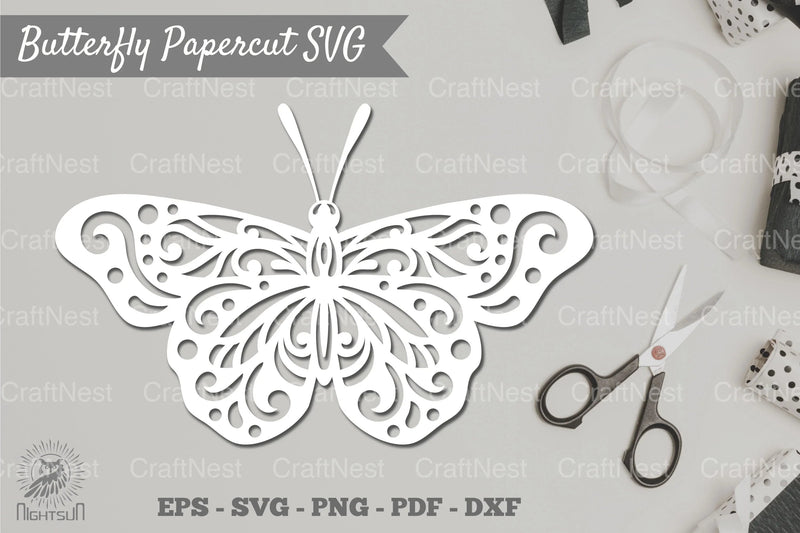 Butterfly Papercut SVG Bundle - CraftNest - Digital Crafting and Art