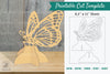 Butterfly Printable Cut Template Clipart Bundle