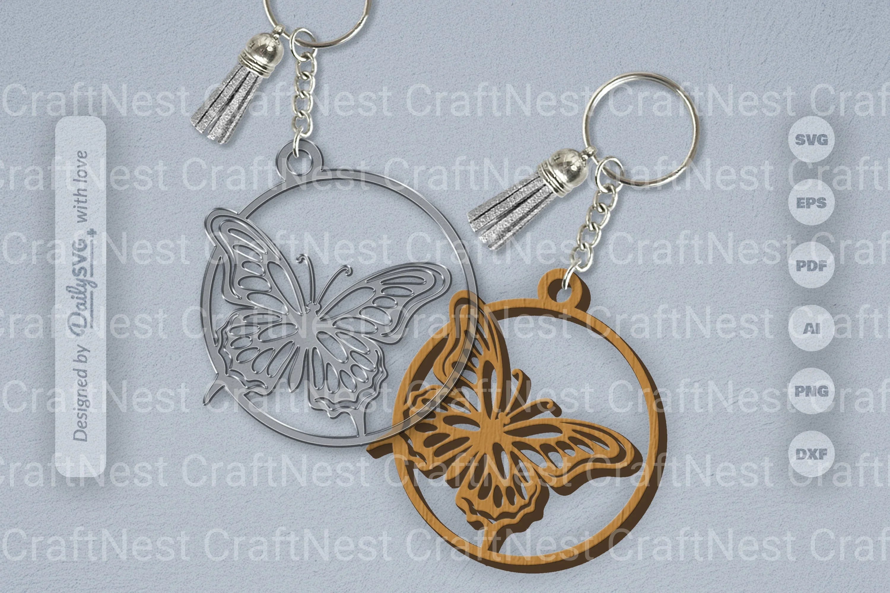 Butterfly SVG Round SVG Bundle