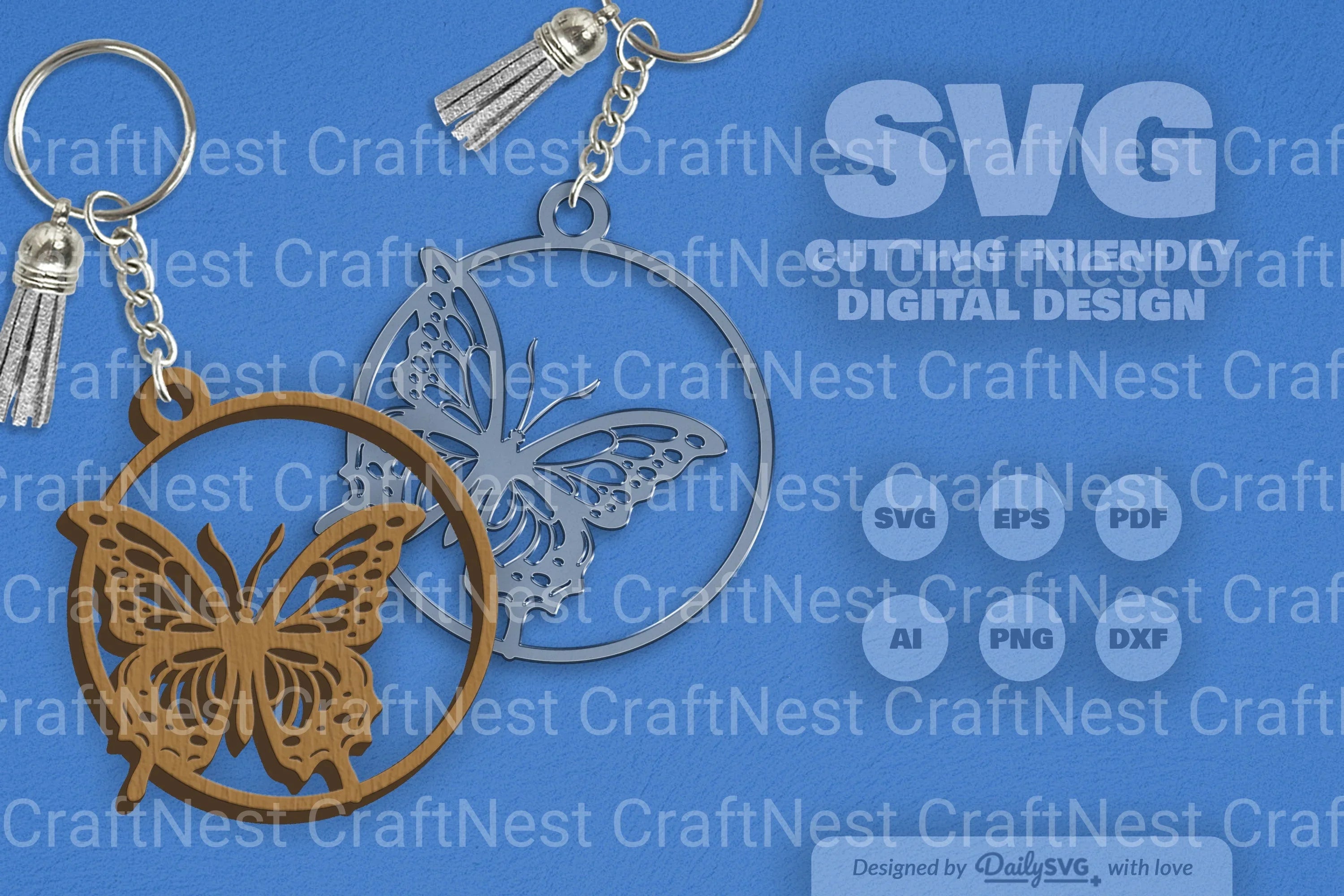 Butterfly Round SVG Bundle