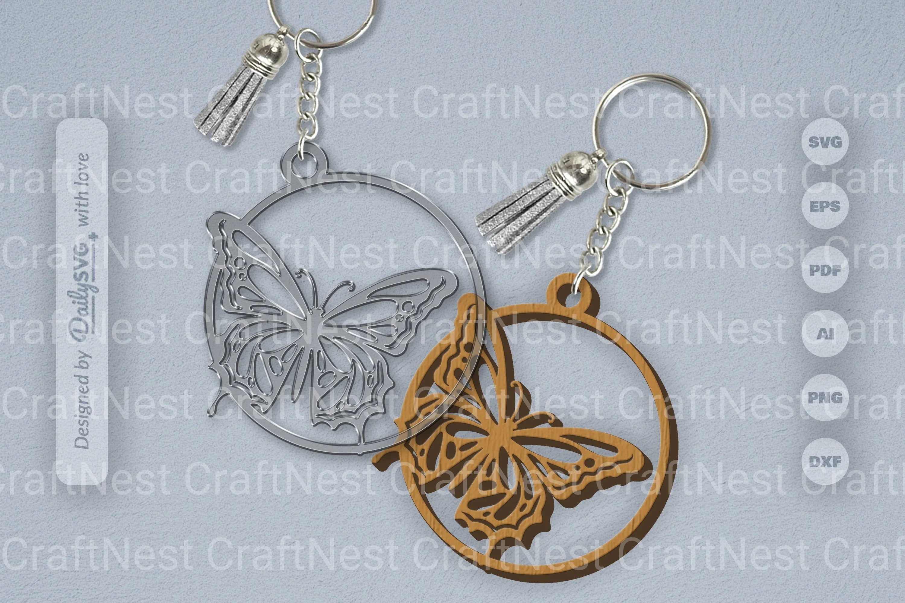 Butterfly SVG Round SVG Bundle