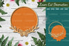 Butterfly Round Laser Cut Sign Clipart Bundle