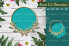 Butterfly Round Laser Cut Sign Clipart Bundle