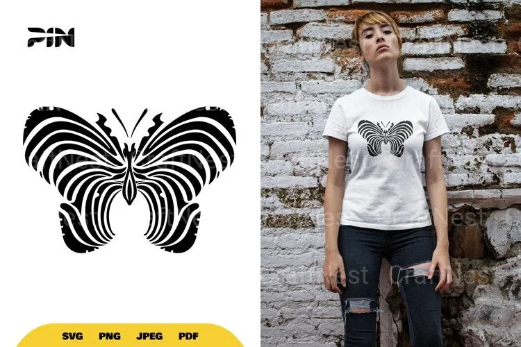Butterfly Marble SVG Bundle - CraftNest - Digital Crafting and Art
