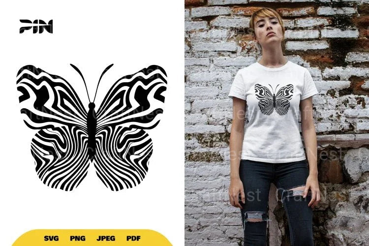 Butterfly Marble SVG Bundle - CraftNest - Digital Crafting and Art