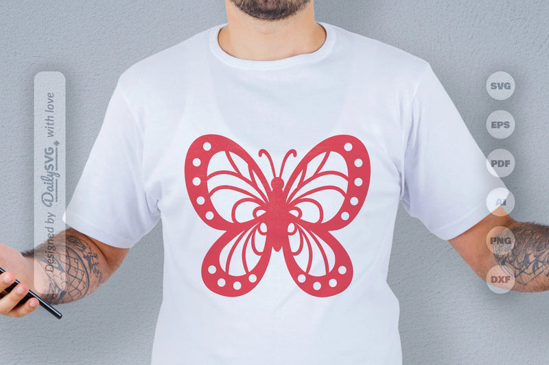 Butterfly SVG Bundle: Stunning Collection for Nature Lovers 1 - CraftNest - Digital Crafting and Art
