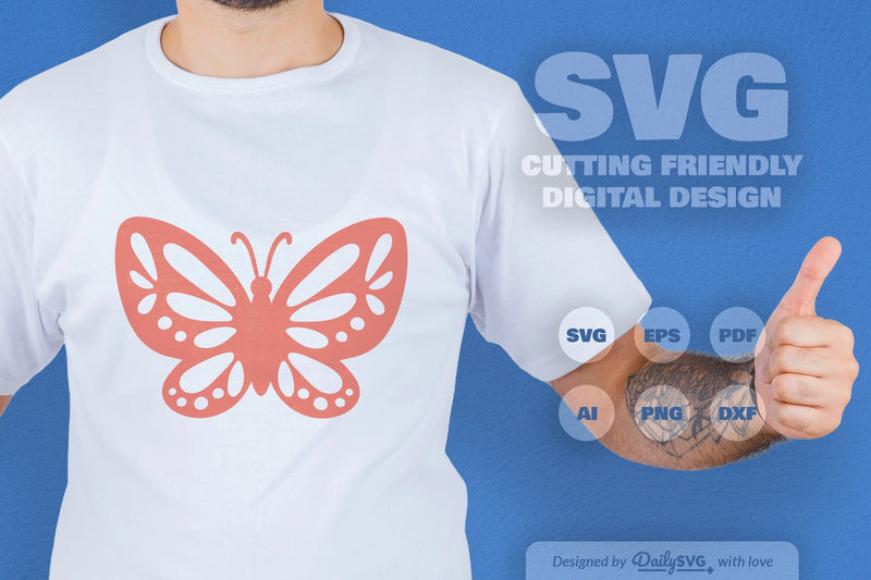 Elegant Butterfly SVG Bundle Collection 1 - CraftNest - Digital Crafting and Art