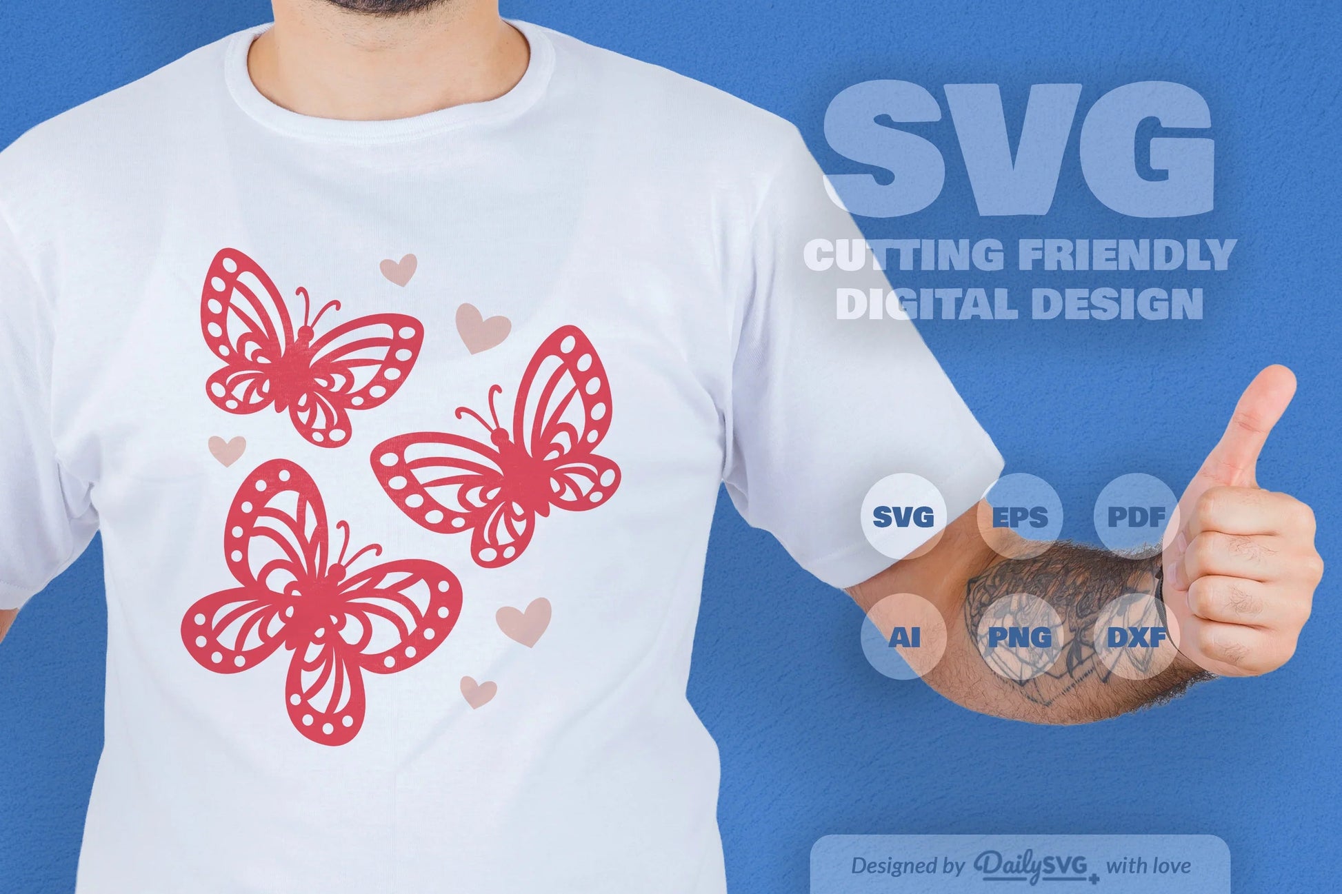 Elegant Butterfly SVG Bundle Collection - CraftNest - Digital Crafting and Art