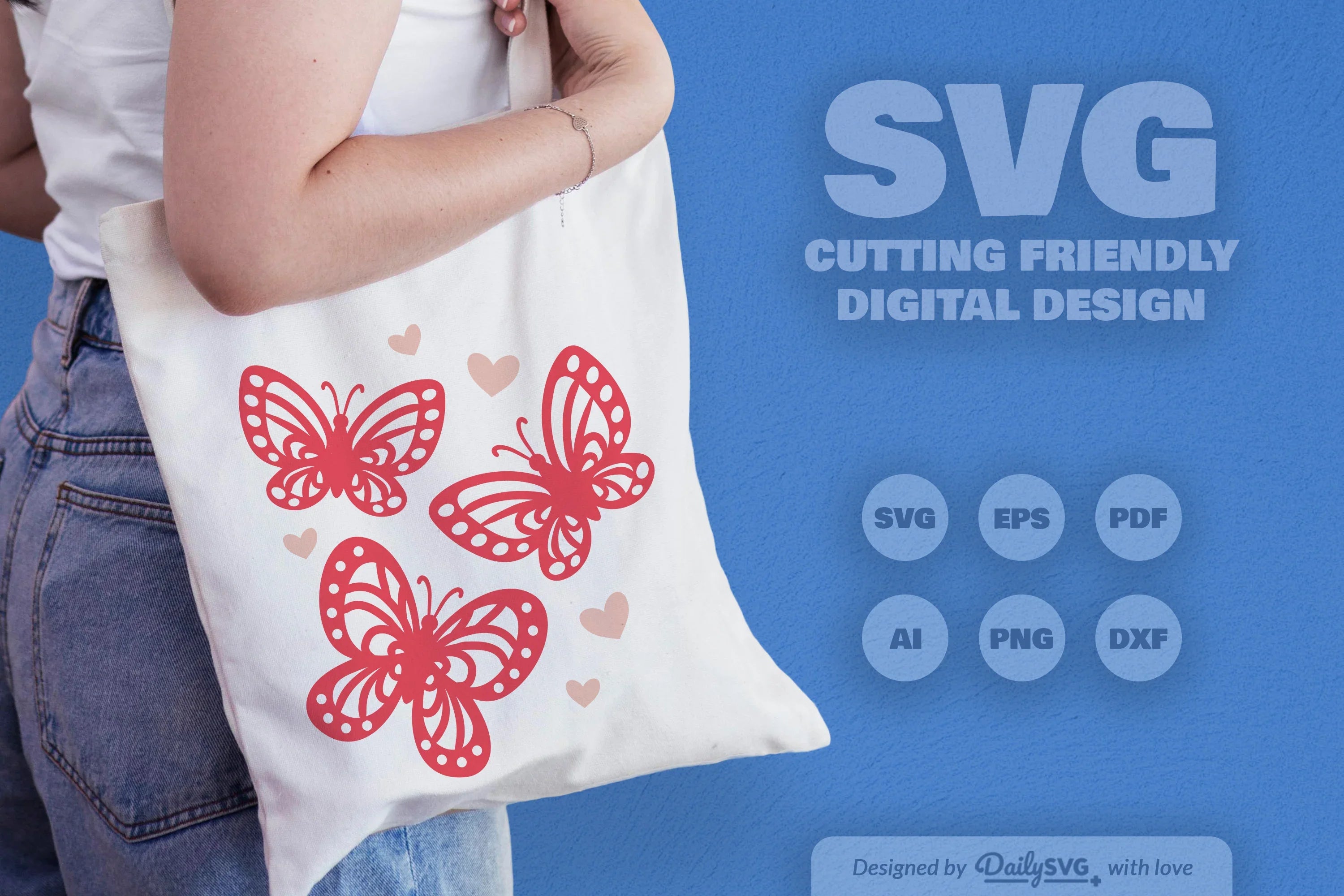 Elegant Butterfly SVG Bundle Collection - CraftNest - Digital Crafting and Art