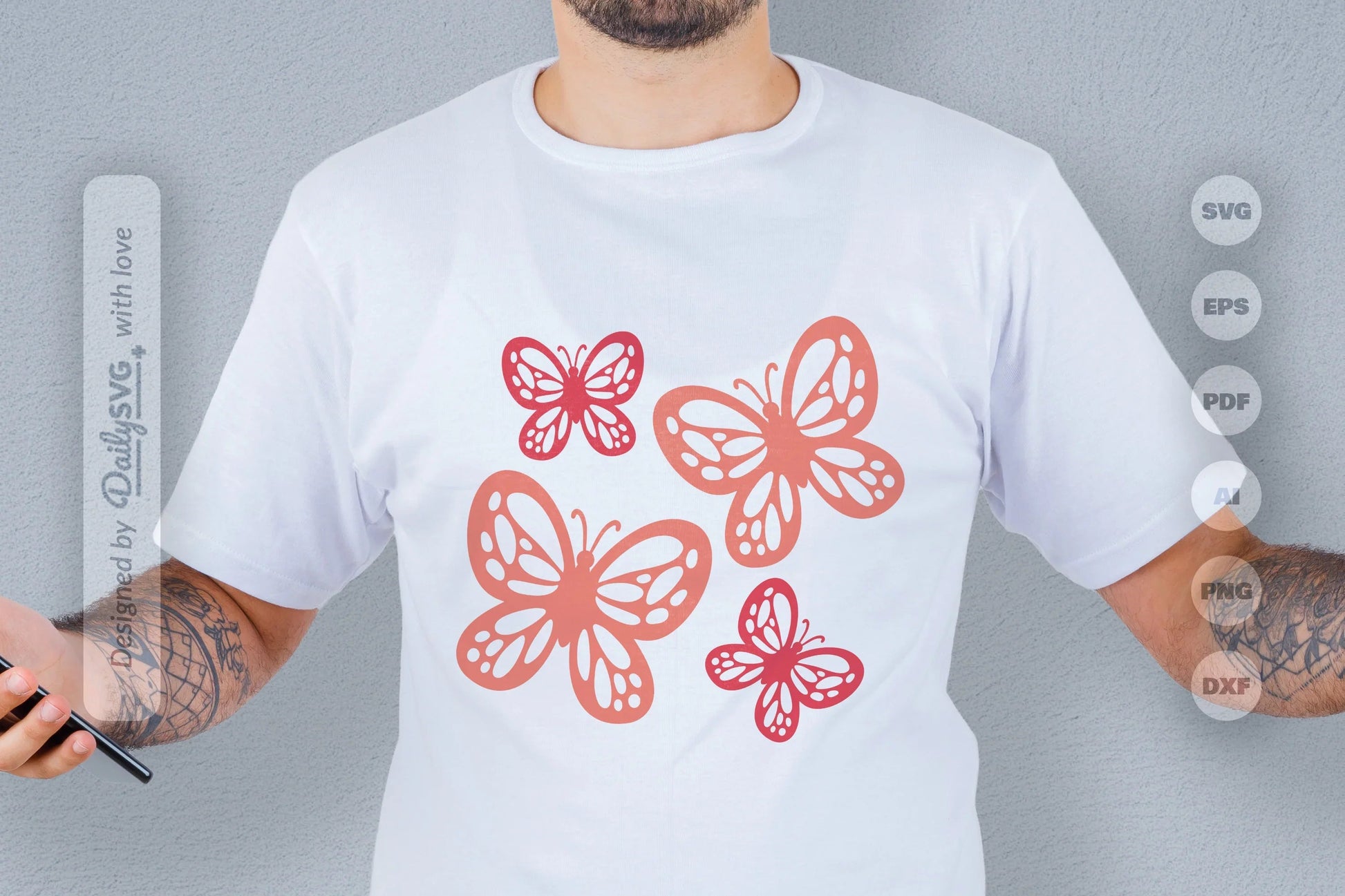 Butterfly SVG Bundle: Stunning Collection for Nature Lovers - CraftNest - Digital Crafting and Art