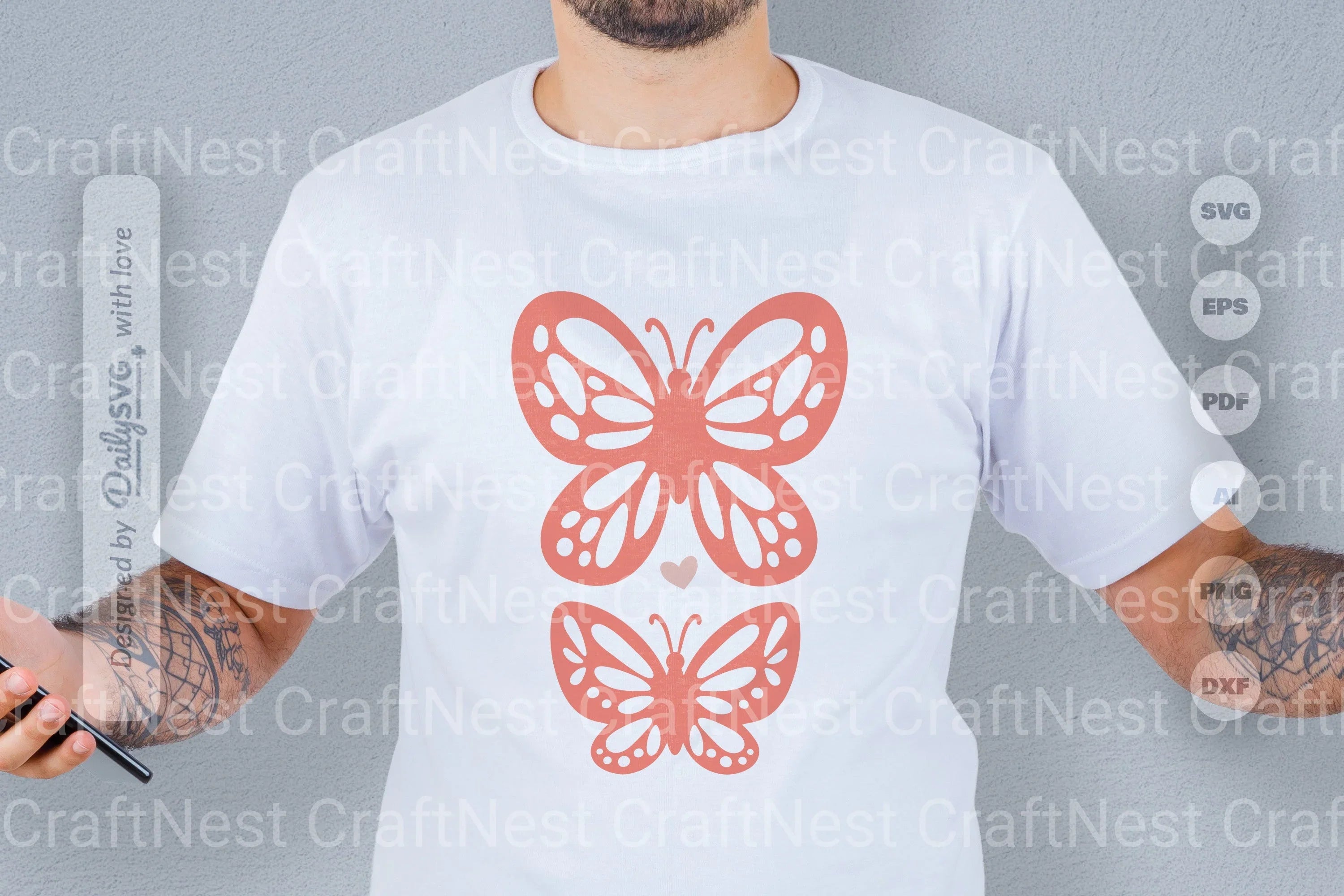 Stunning Butterfly SVG Bundle Collection 7 - CraftNest - Digital Crafting and Art