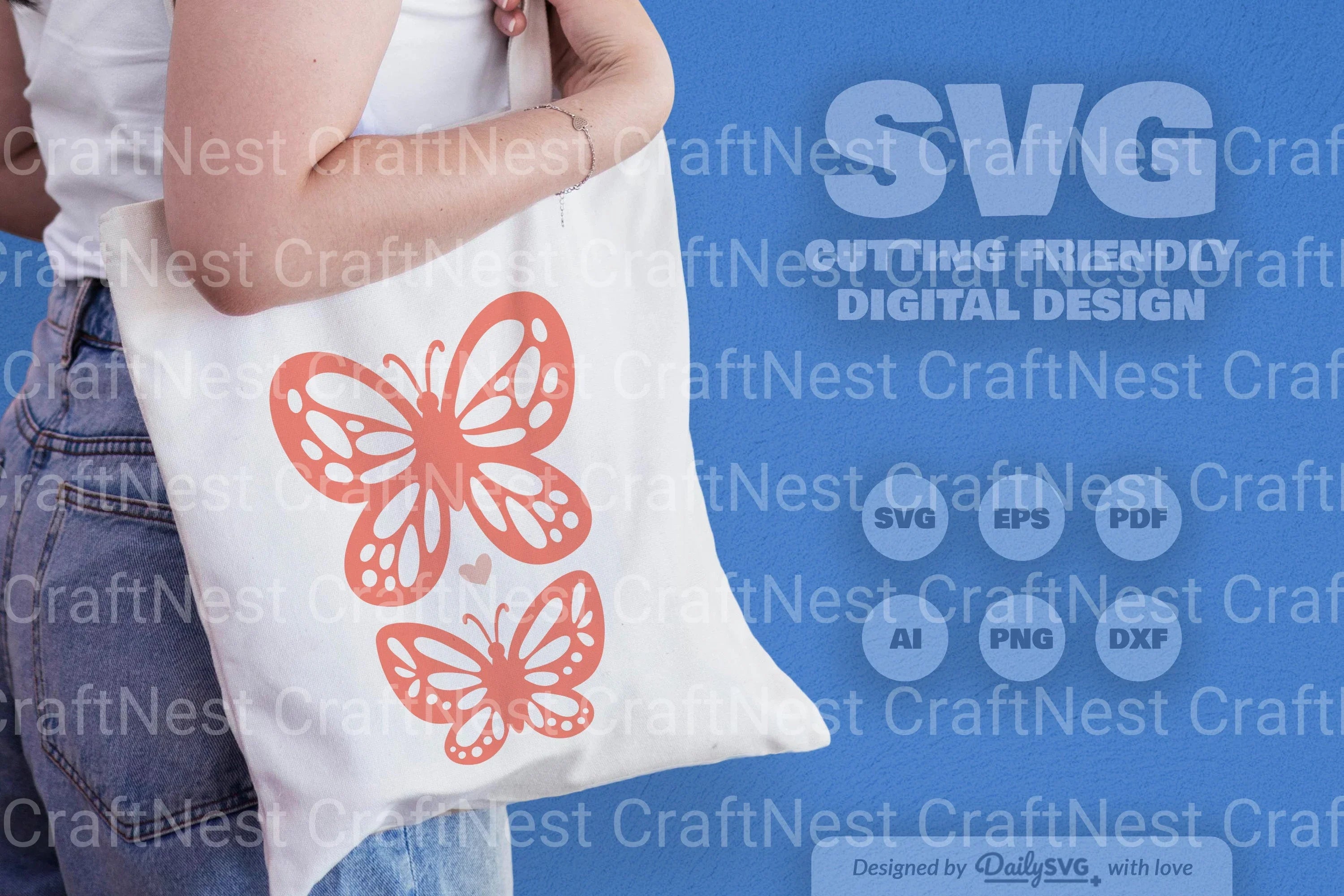 Stunning Butterfly SVG Bundle Collection 7 - CraftNest - Digital Crafting and Art