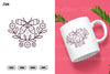 Butterfly Scandinavian Doodle Clipart Bundle