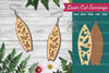 Butterfly Surfboard Laser Cut Earrings Design Bundle