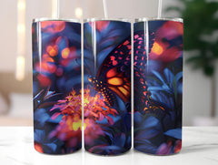 Butterfly Gardens 6 Tumbler Wrap - CraftNest - Digital Crafting and Art
