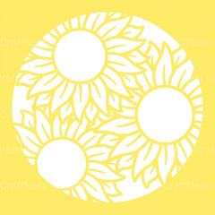 Butterfly and Sunflower 3D Layered Papercut Clipart Bundle - CraftNest - Digital Crafting and Art