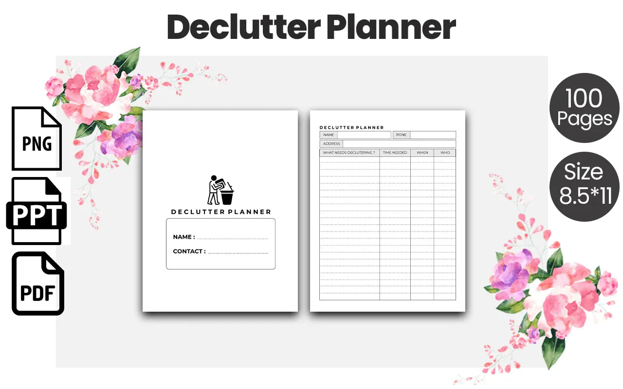 Declutter Planner