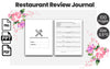Restaurant Review Journal