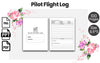 Pilot Flight Log Book