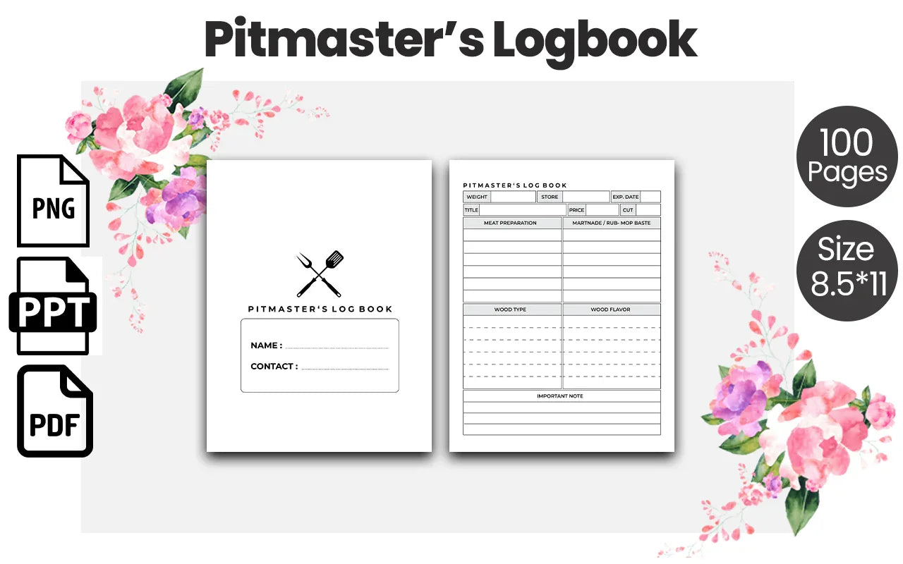 Pitmasters Log Book