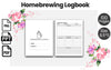Homebrewing Log Book for Craft Beer Enthusiasts